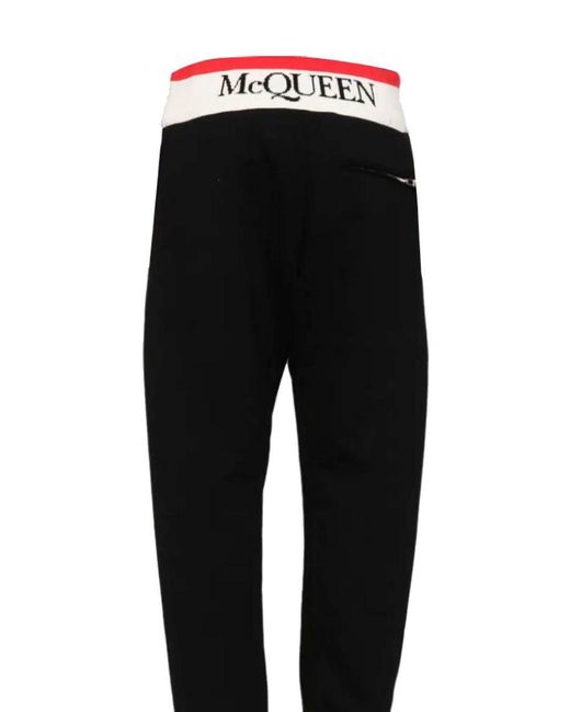 Alexander McQueen Black Trousers for men