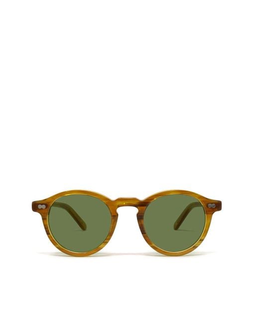 Moscot Green Sunglasses