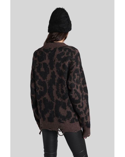 Laneus Black Cardigan