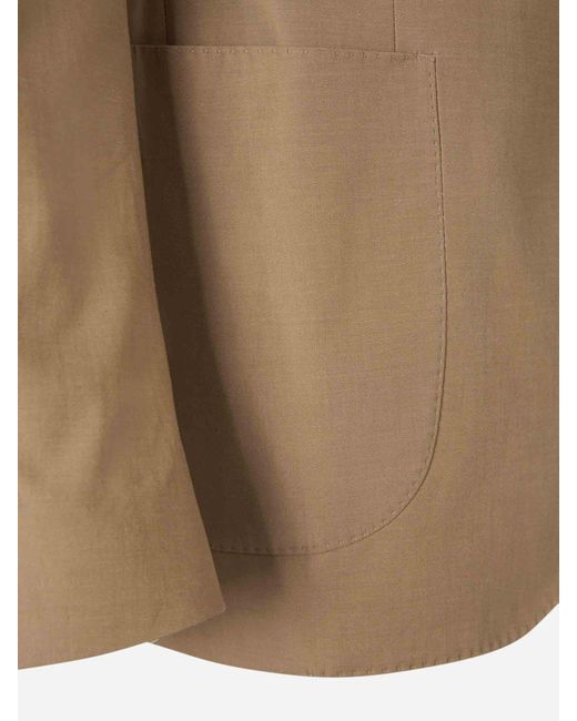 Lardini Natural Plain Cotton Suit for men