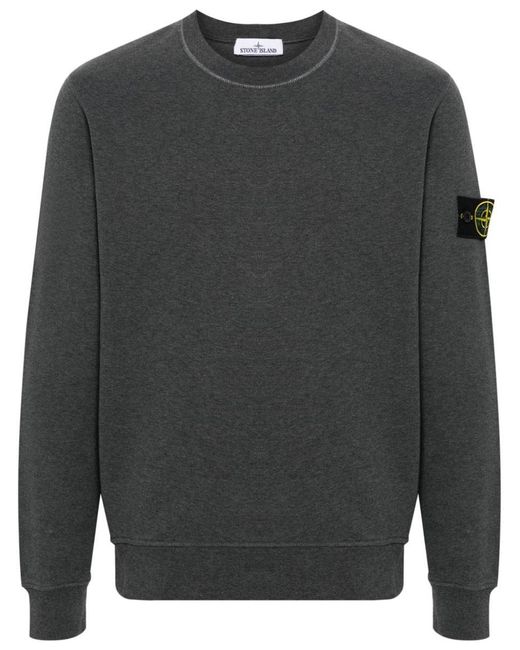 Stone Island Gray Sweatshirt Clothing for men