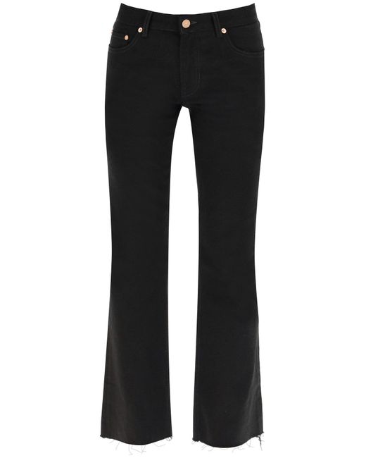 Balenciaga Denim Five-pocket Flared Jeans in Black - Save 13% - Lyst