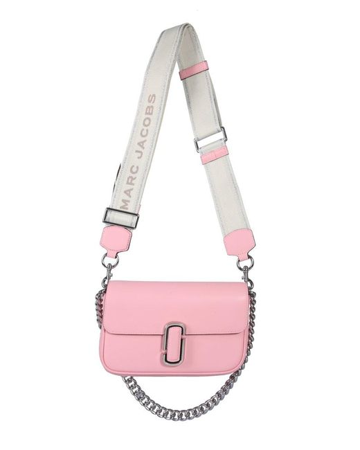 Save 20% Womens Shoulder bags Marc Jacobs Shoulder bags Marc Jacobs Leather Snapshot Shoulder Bag in Pink 