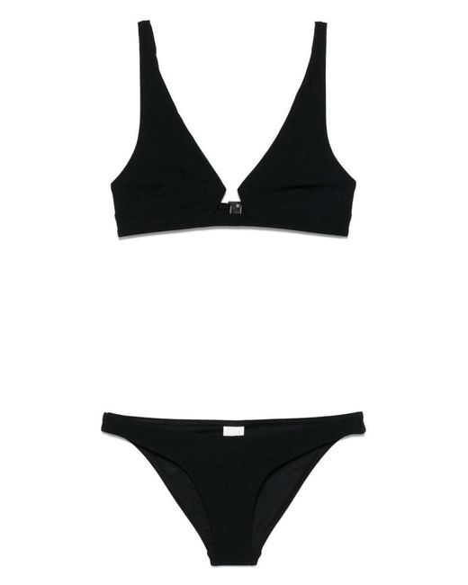 Zimmermann Black Rhiannon Wire Front Bikini
