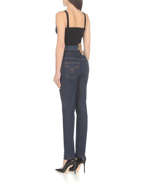 Moschino Jeans Blue Trousers