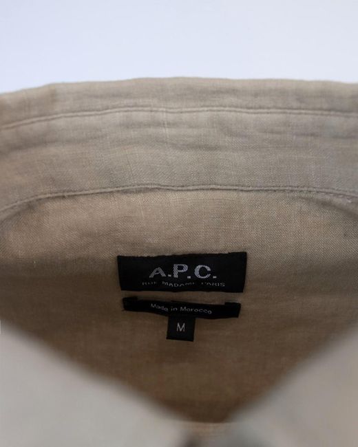 A.P.C. Gray Shirt for men