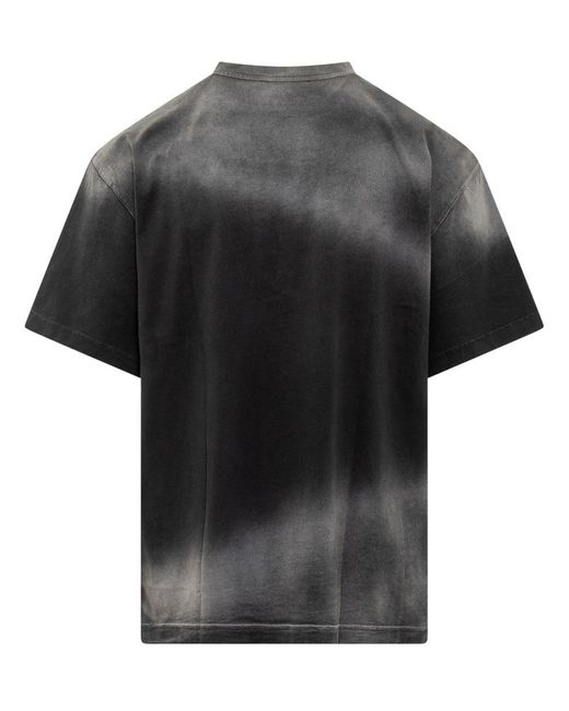 A_COLD_WALL* Black A Cold Wall Gradient T-shirt for men