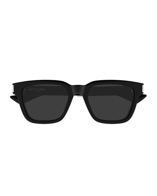 Saint Laurent Black Sl 790 Linea Corner Angle Sunglasses for men