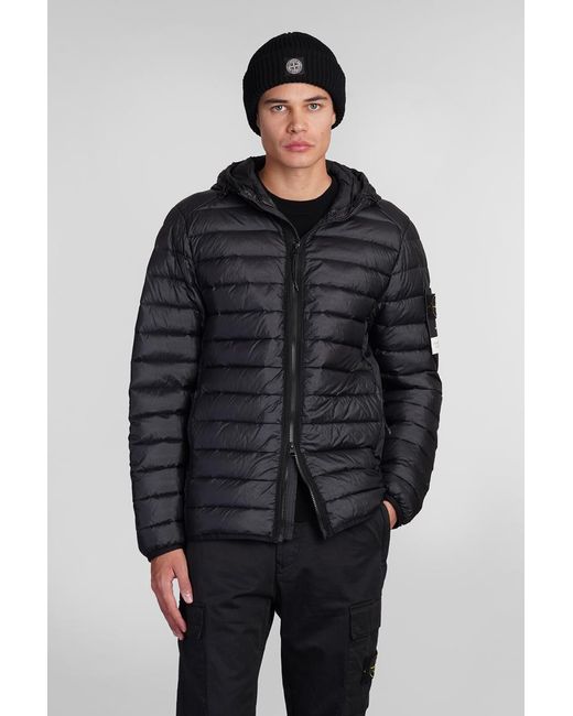 Stone Island Puffer in Black for Men Lyst Canada