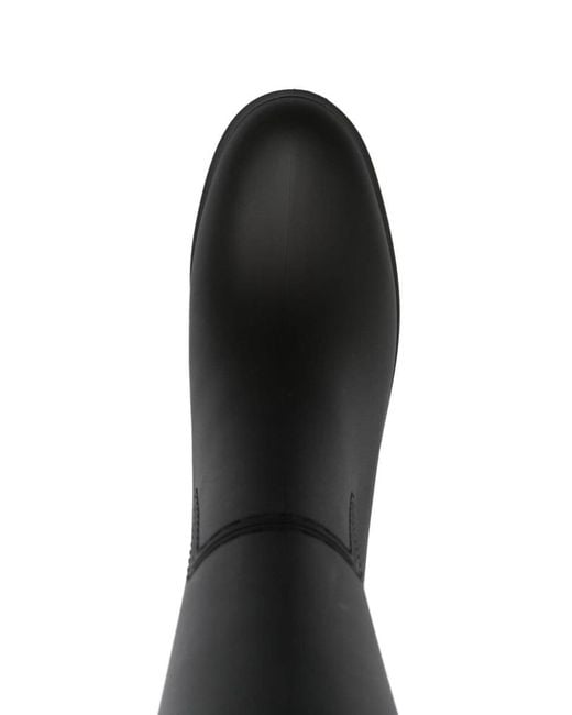 Gucci Rubber Rain Boots in Black Lyst UK