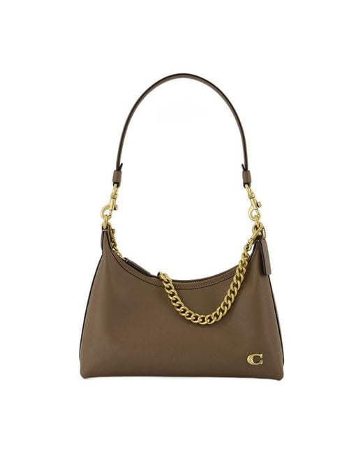 COACH Brown Juliet Shoulder Bag 25