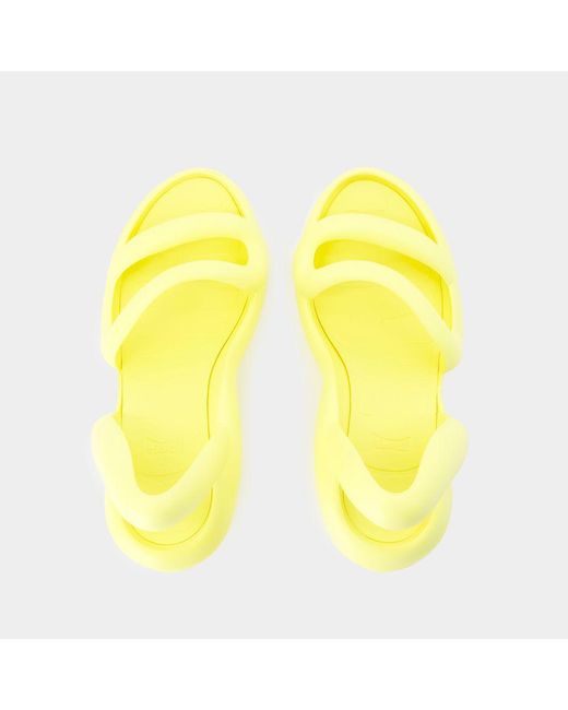Camper Yellow Kobarah Postit Sandals