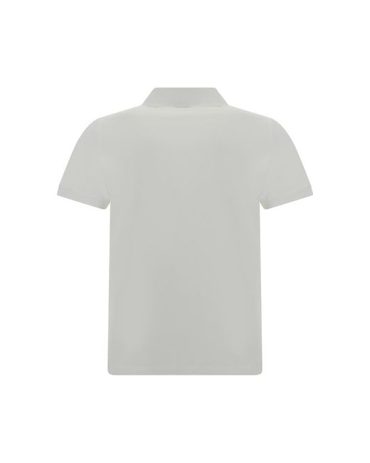 Saint Laurent White Polo Shirts for men