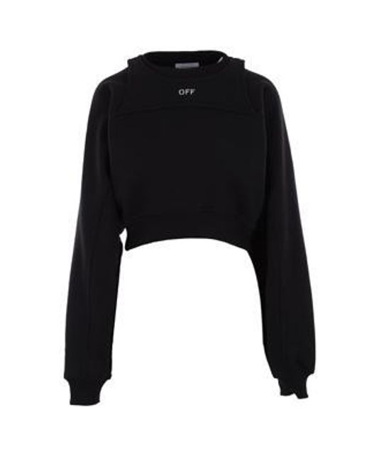 Off-White c/o Virgil Abloh Black Off Sweaters