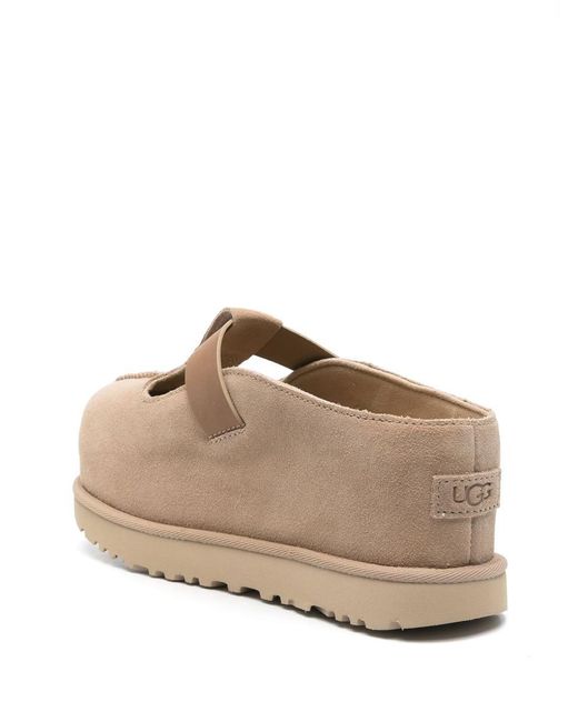 Ugg Natural Suede Slippers
