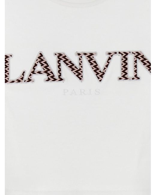 Lanvin White Curb T-Shirt