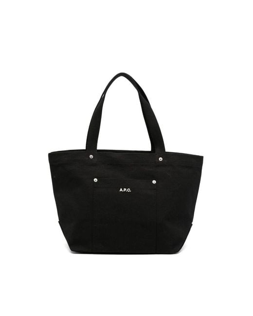 A.P.C. Black Bum Bags for men