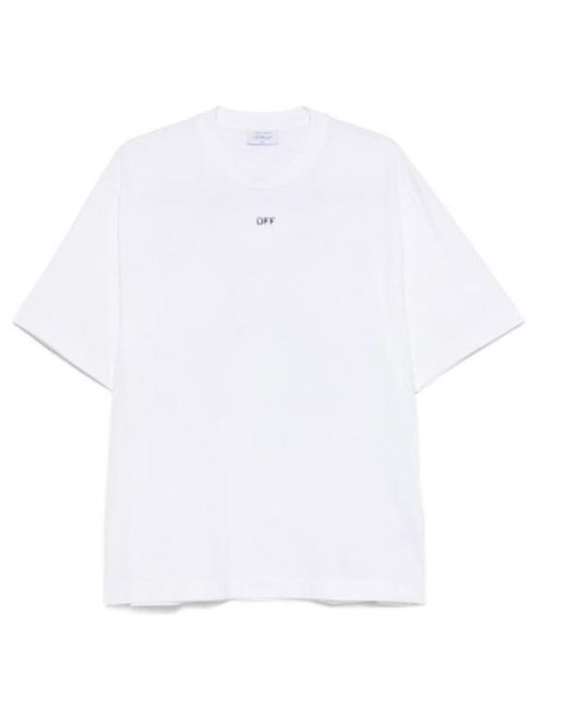 Off-White c/o Virgil Abloh White Vibe Arrow Graphic Tee With Intersecting Arrows for men