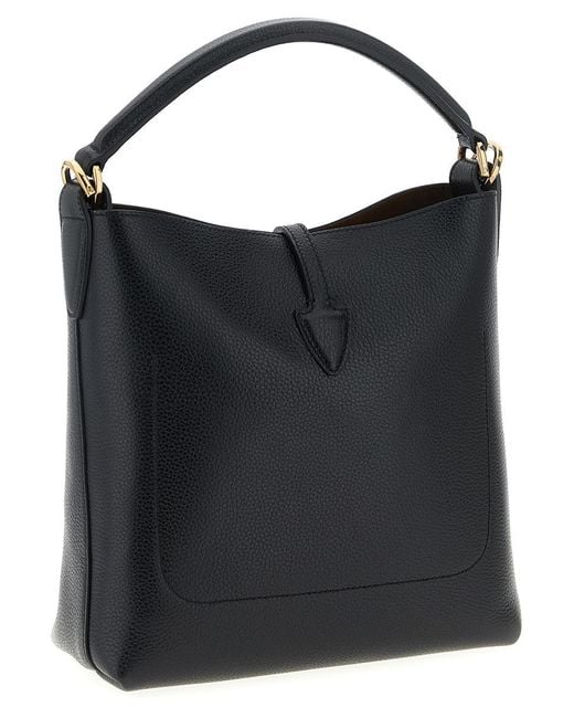 Tod's Black 'T Timeless' Mini Bucket Bag