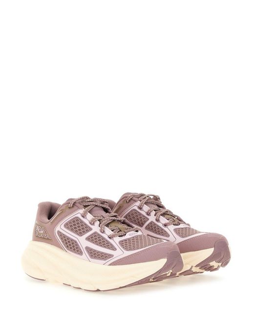 Hoka One One Pink "Clifton One9" Sneaker