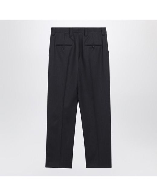 Prada Blue Anthracite Trousers