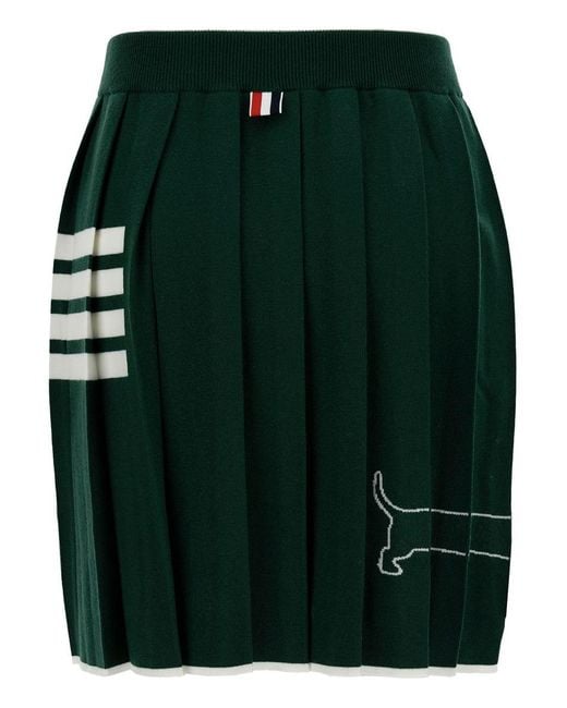 Thom Browne Green Hector Skirts