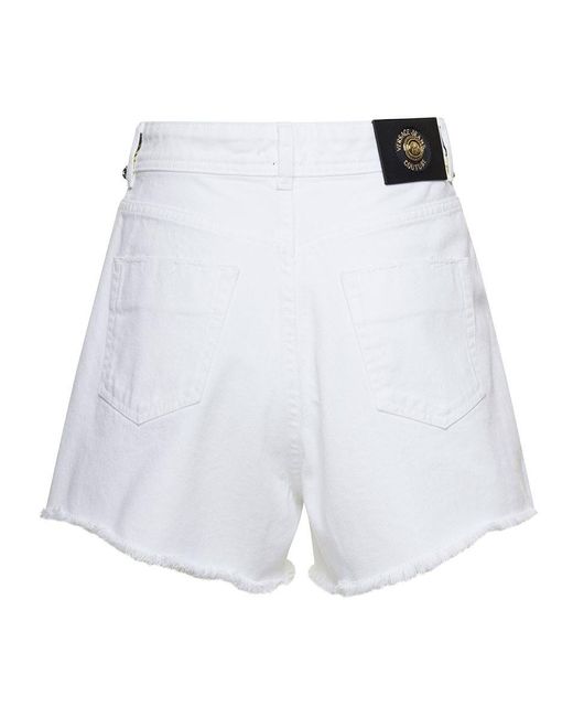 Versace White Shorts