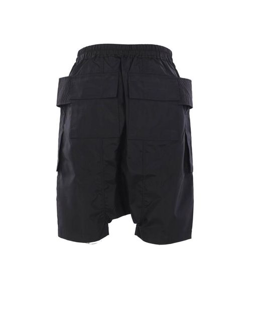 Rick Owens Black Shorts for men