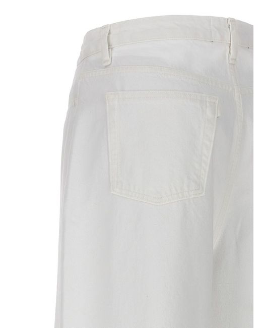 3x1 White 'Flip' Jeans