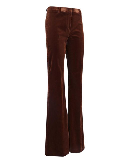 Etro Brown Flare Pants
