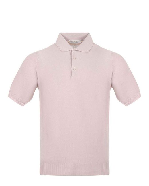 FILIPPO DE LAURENTIIS Pink T-Shirts And Polos for men