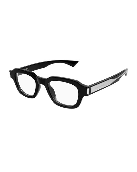 Saint Laurent Black Sl 791 Opt Linea Sl Logo Eyeglasses