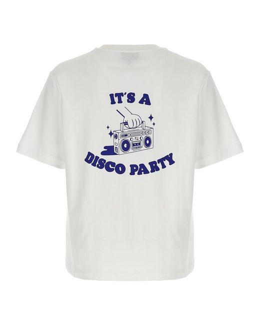 A.P.C. White 'disco' T-shirt for men