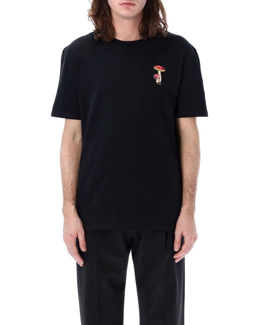 Jil Sander Black Mushroom T-Shirt for men