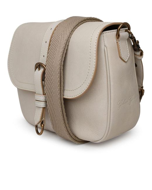 Golden Goose Deluxe Brand Natural Sally Leather Bag