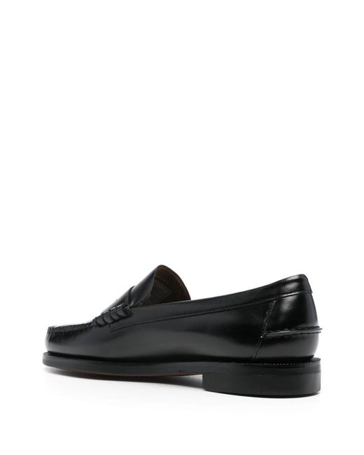 Sebago Black Flat Shoes for men