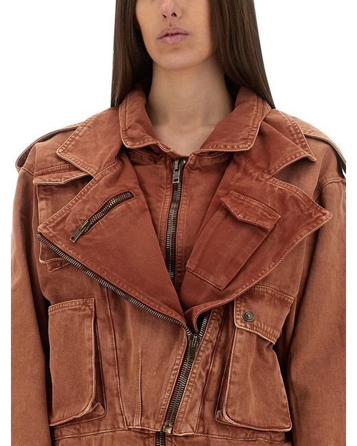 Isabel Marant Brown Aneli" Jacket