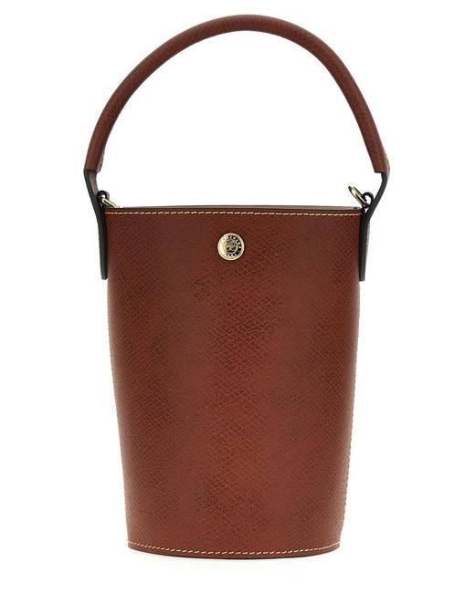 Longchamp Brown 'epure Xs' Bag