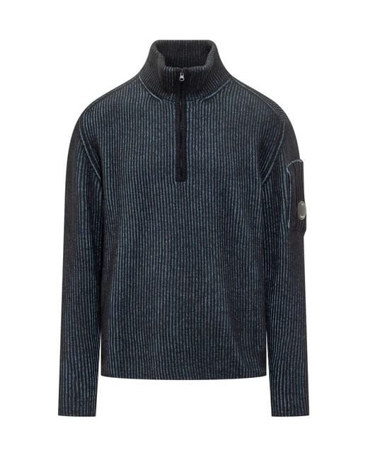 【オススメ】C.P. CAMPANY harfzip knit top オススメ】C.P. CAMPANY harfzip knit top C.P. Company Ribbed Knit