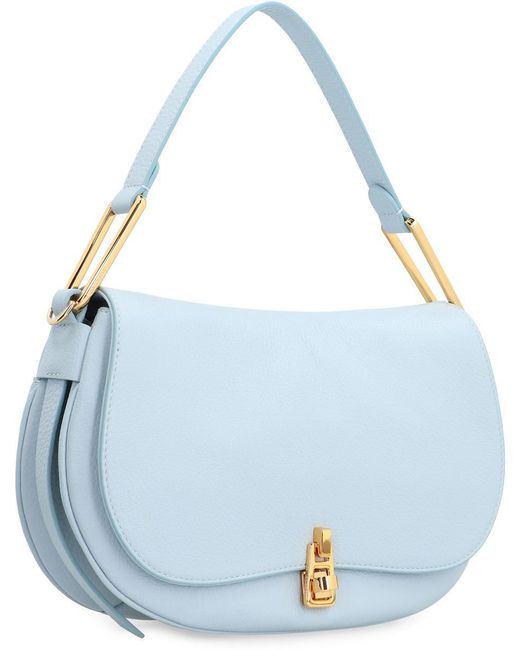 Coccinelle Blue Magie Soft Leather Handbag