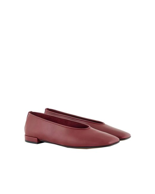 Giorgio Armani X 10 Corso Como Red Flat Shoes