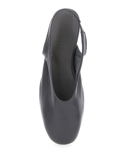 Soeur White 'Emmett' Ballerinas With Slingback Strap