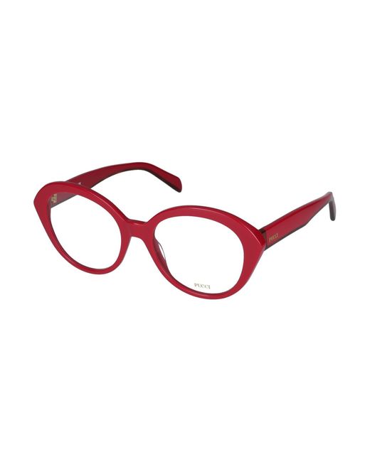 Emilio Pucci Black Eyeglasses