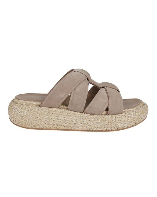 Ash Brown Sandals