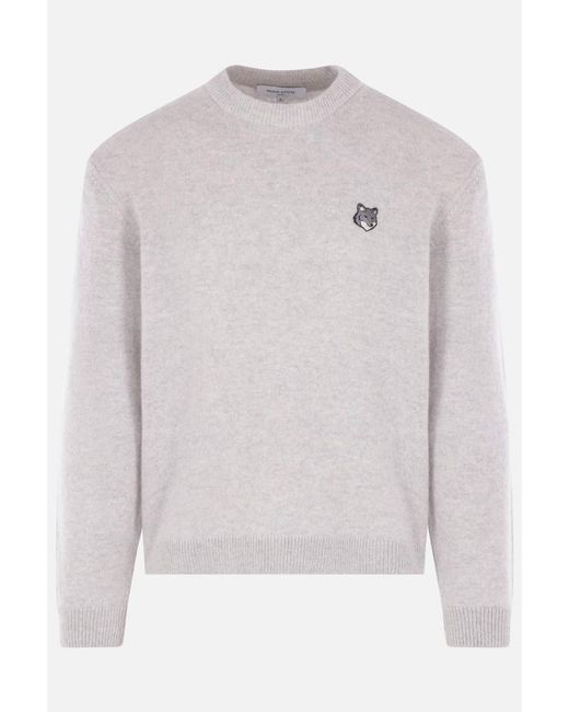 Maison Kitsuné White Sweaters for men