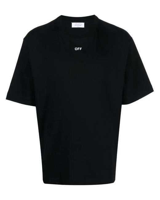 Off-White c/o Virgil Abloh Black Off- T-Shirts & Tops for men