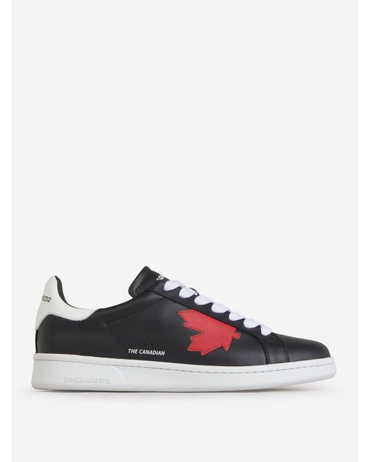 DSquared² White Sneakers The Boxer for men