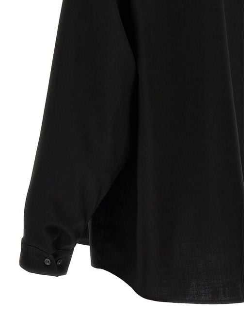 Marni Black Cool Wool Shirt for men