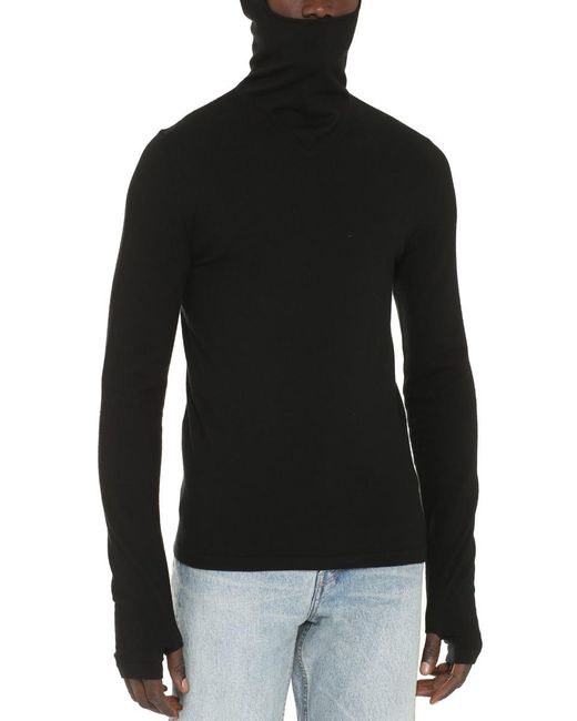 Bottega Veneta Black Cashmere Sweater for men