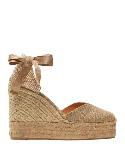 Castaner Brown Wedges